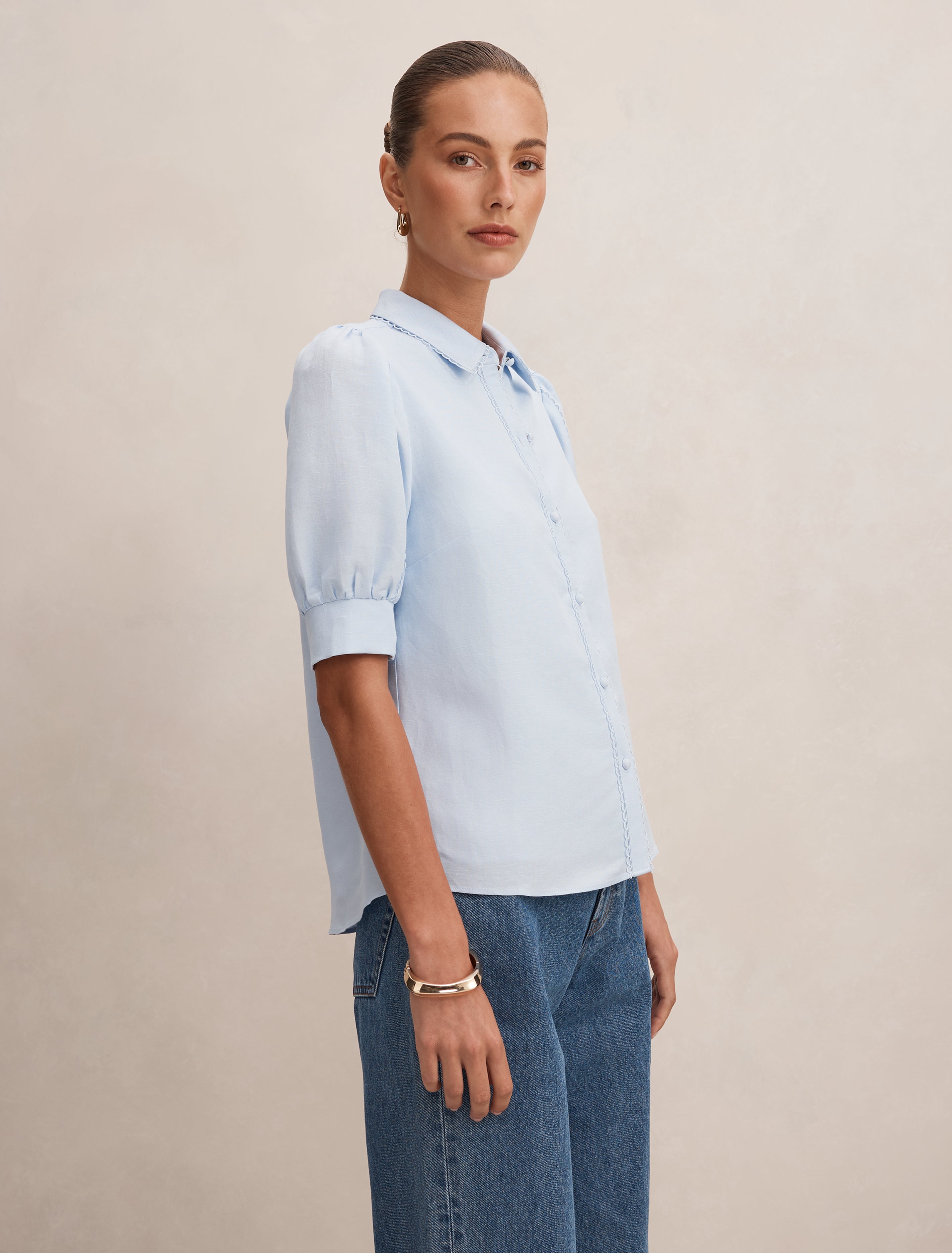 Finley Trim Detail Blouse