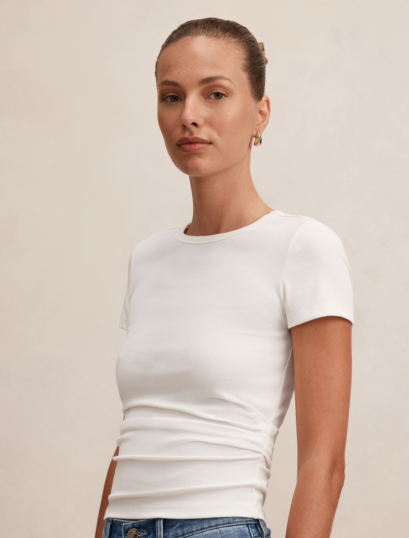 Kelly Tuck Detail Baby Tee