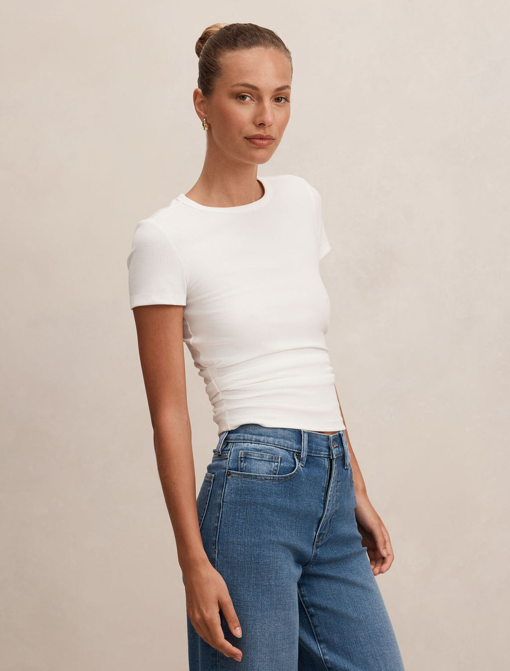 Kelly Tuck Detail Baby Tee