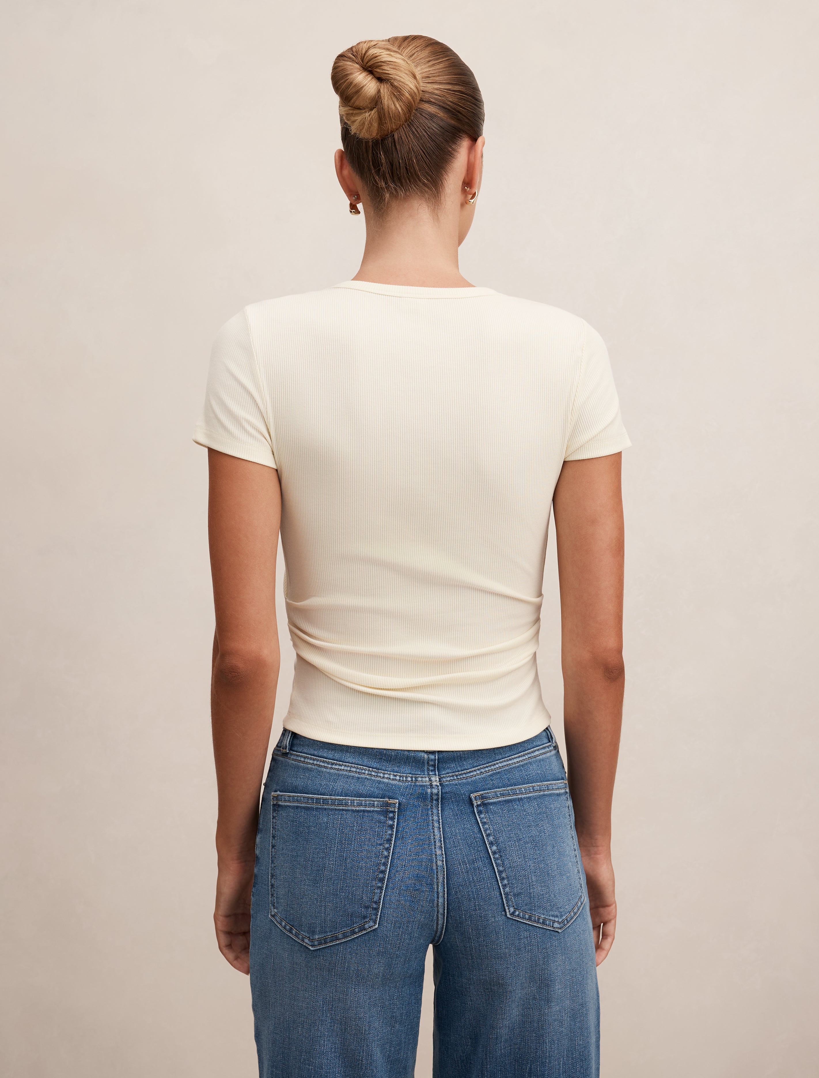 Kelly Tuck Detail Baby Tee