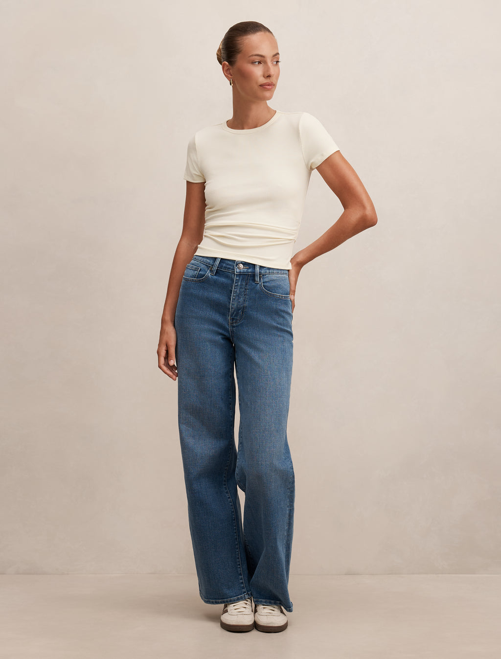 Kelly Tuck Detail Baby Tee