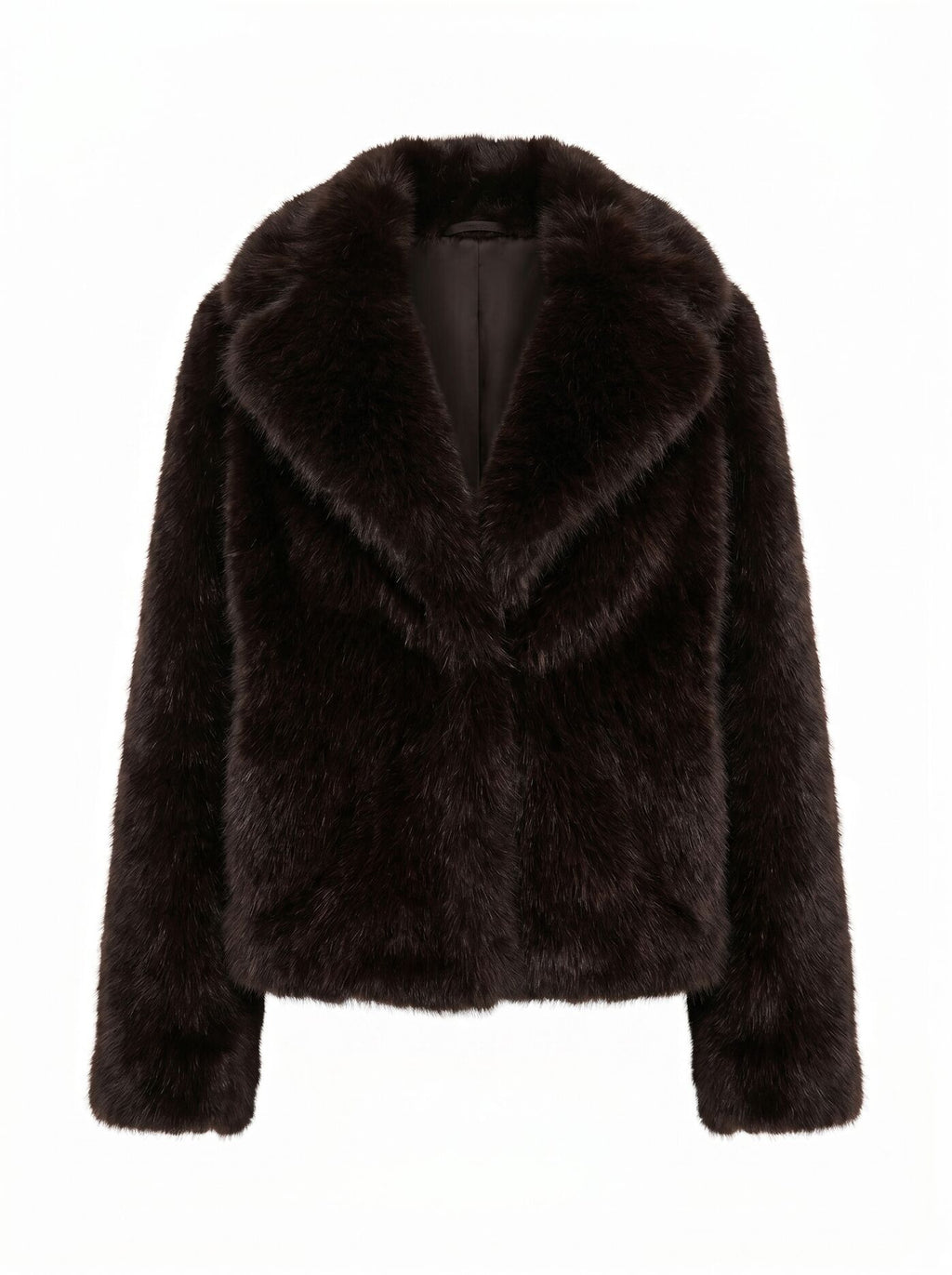 Paige Long Hair Fur Short Jacket