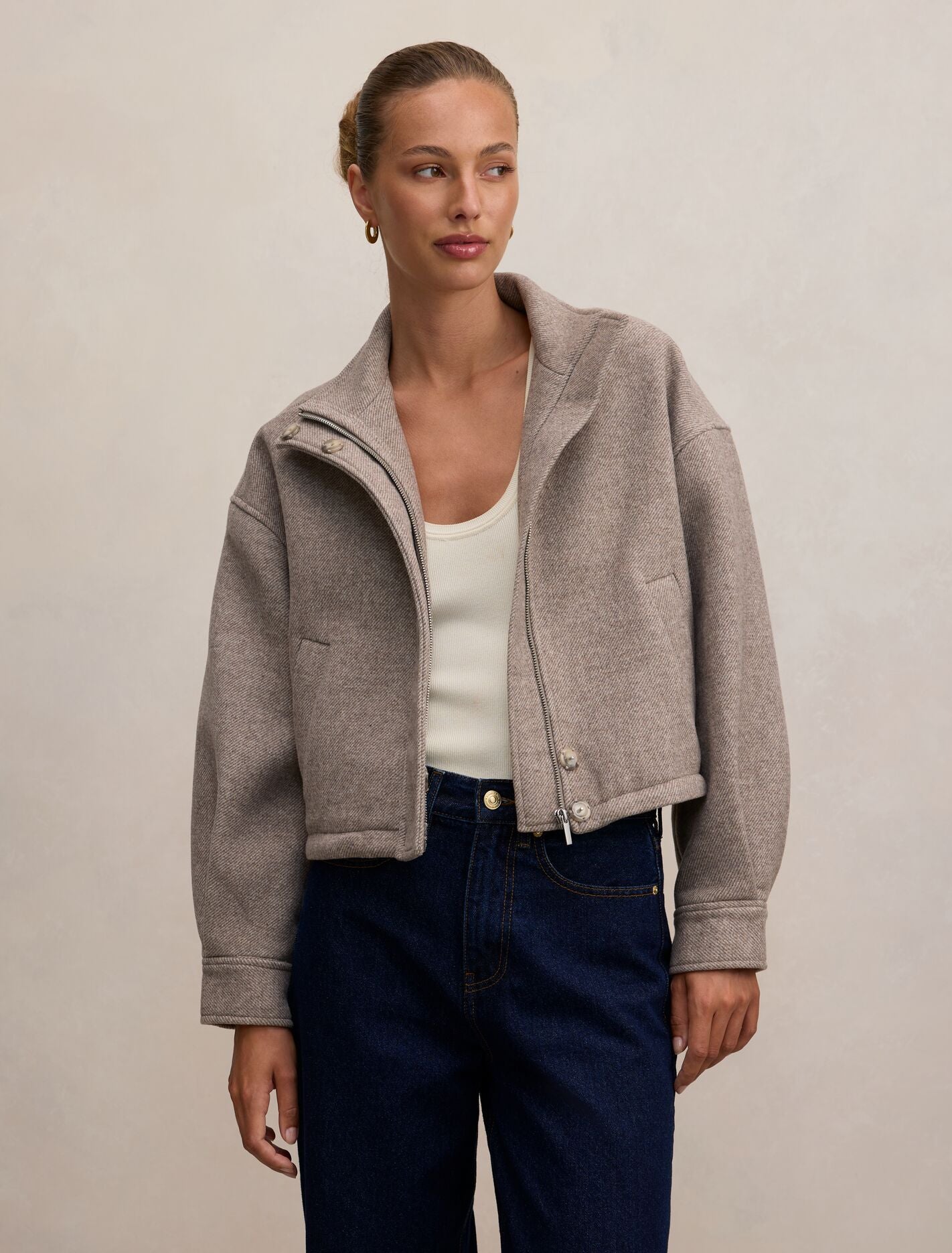 Kira Funnel Neck Jacket