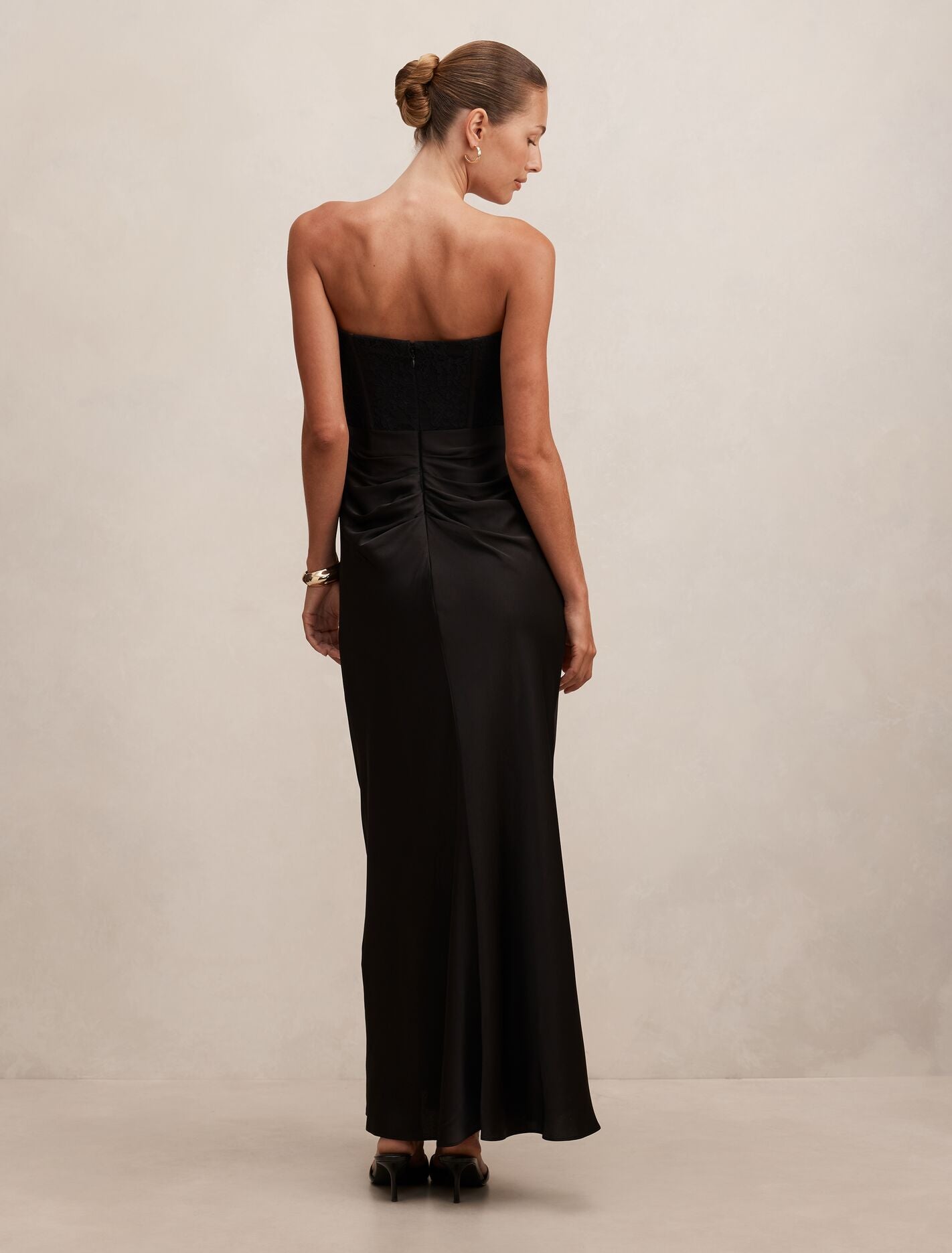 Ivy Lace Corset Maxi Dress