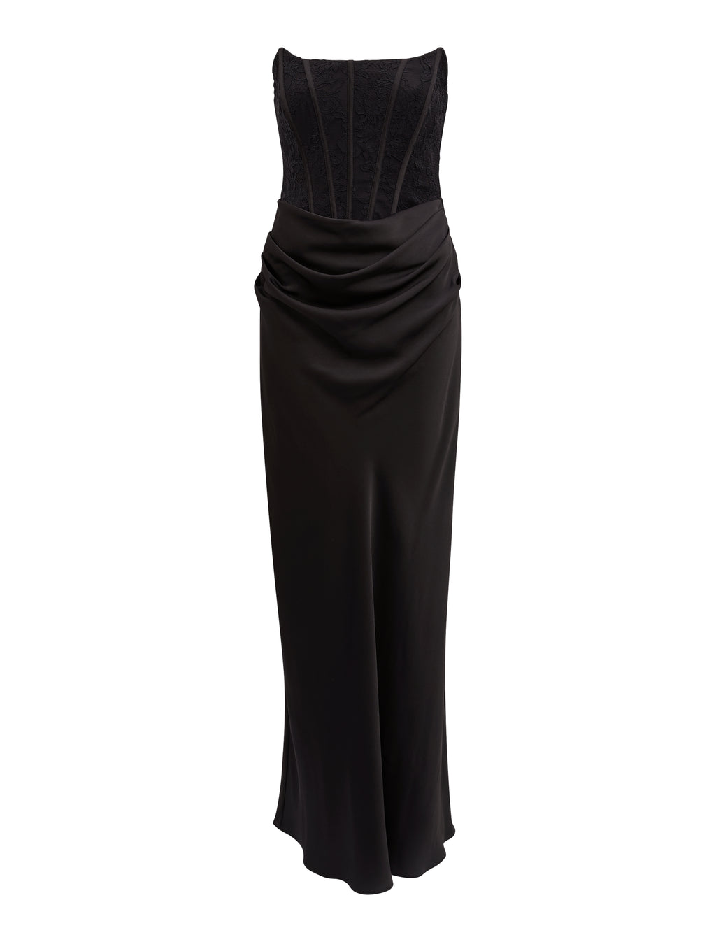 Ivy Lace Corset Maxi Dress
