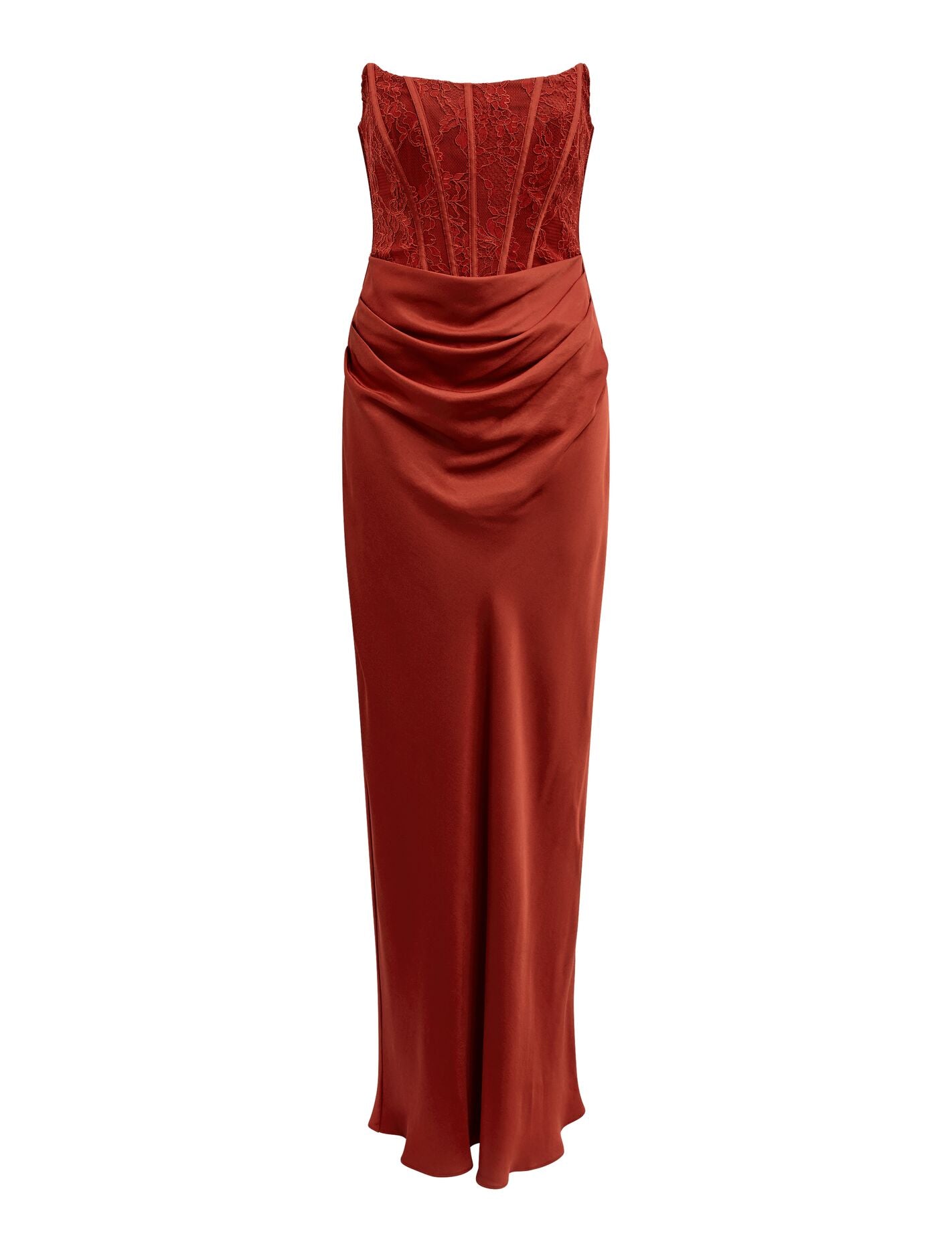 Ivy Lace Corset Drape Maxi