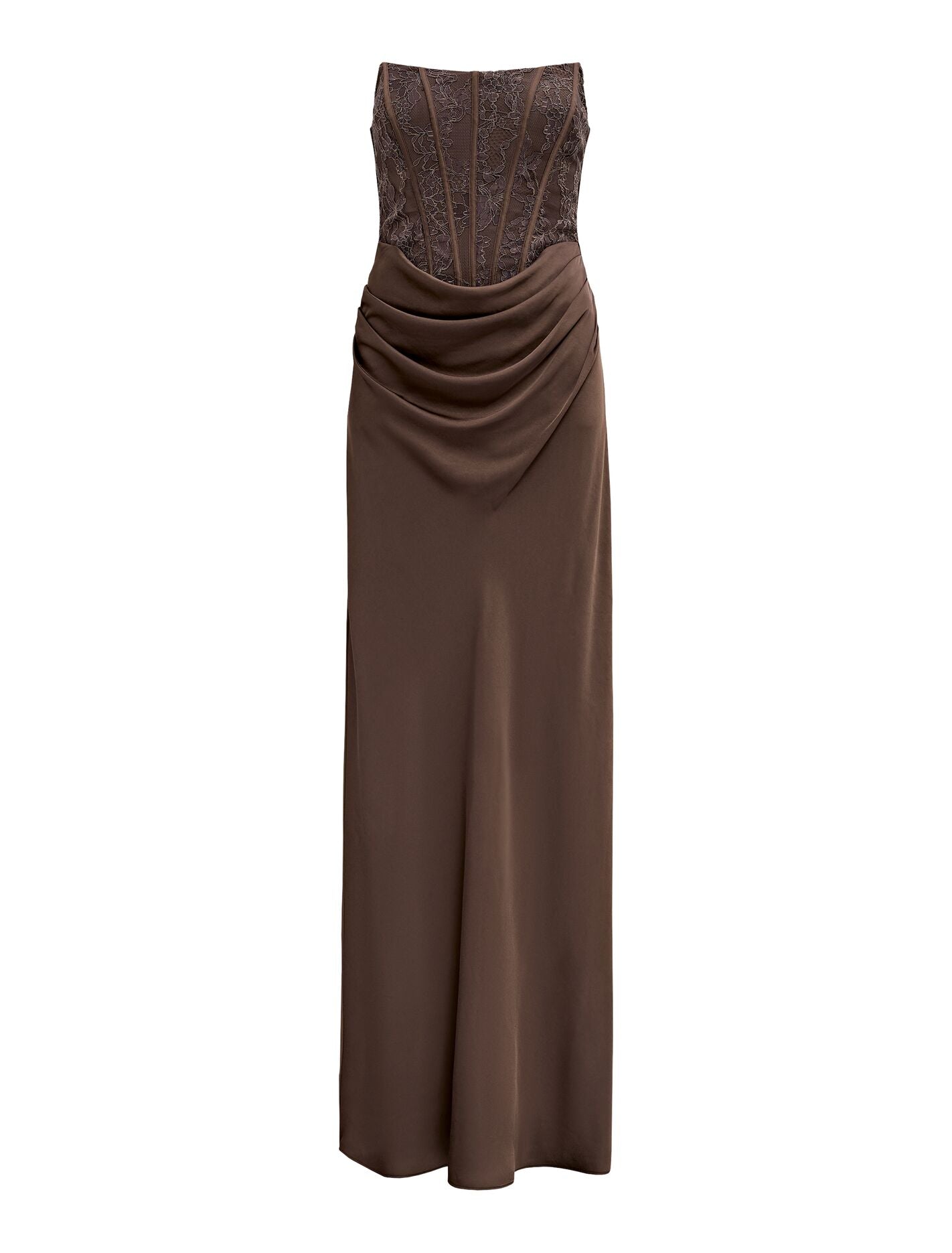 Green Maxi Dress - Ivy Lace Corset Drape - Size 0 to 12