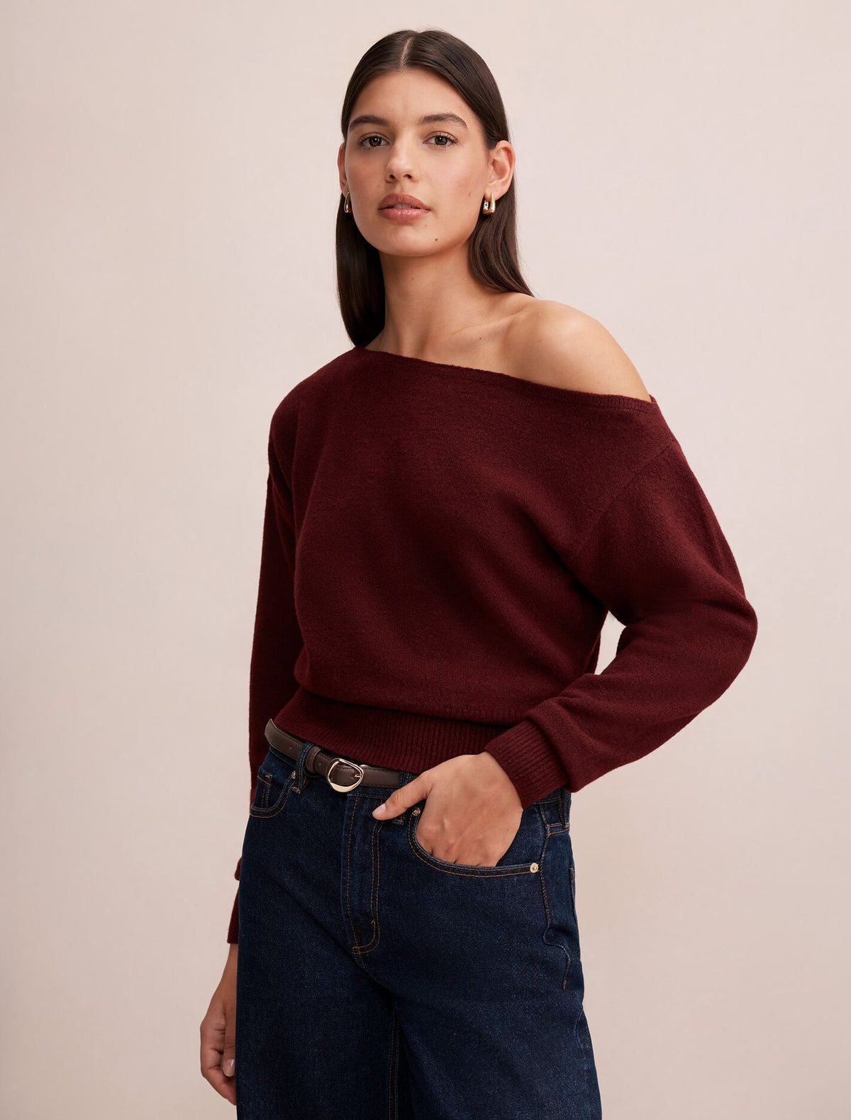 Emerson Asymmetric Sweater