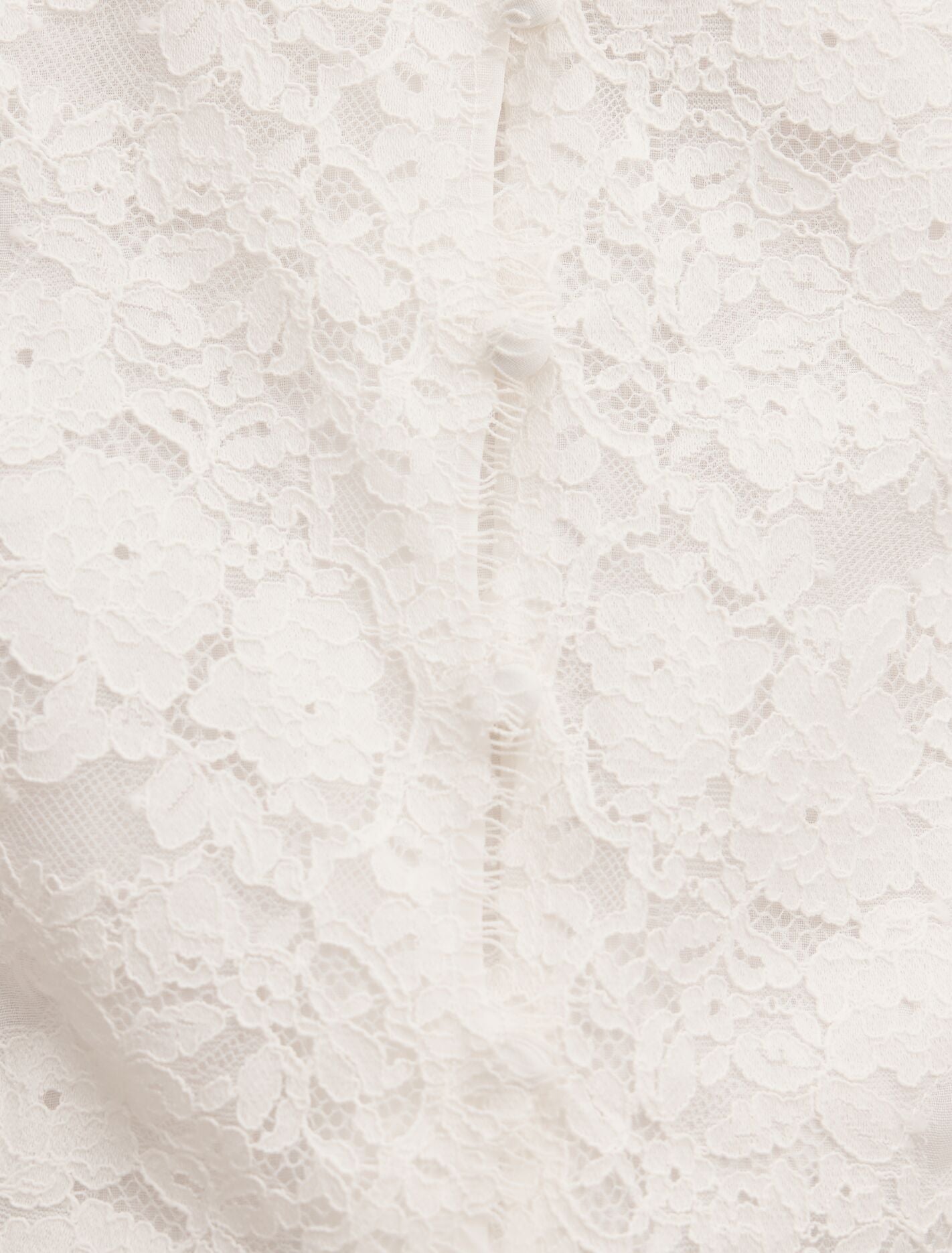 Sable Lace Scallop Blouse