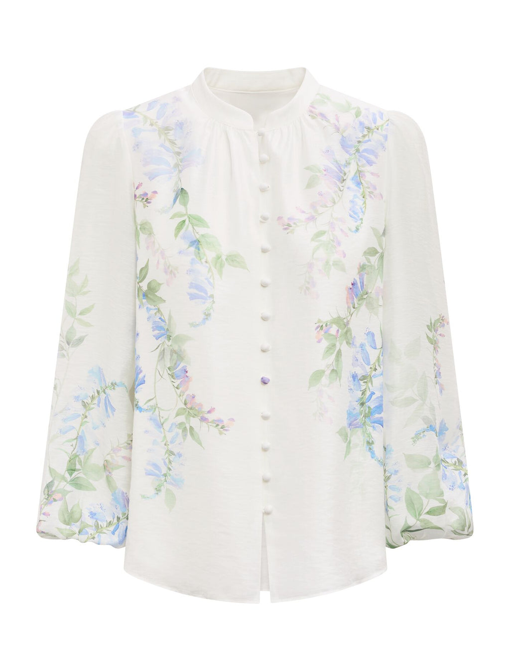 Dove Placement Print Blouse