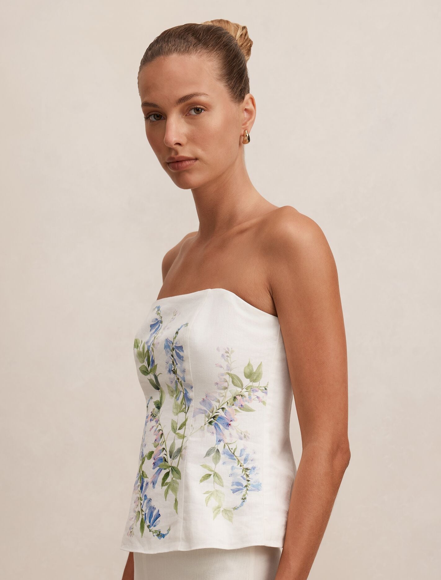 Soleil Placement Print Top