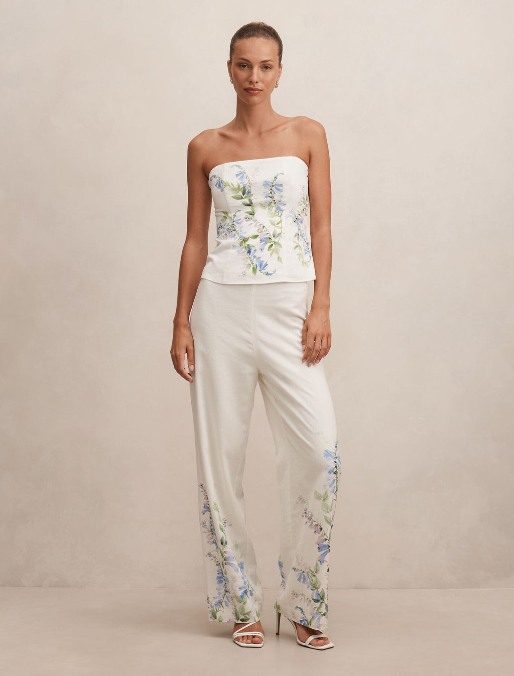 Soleil Placement Print Top