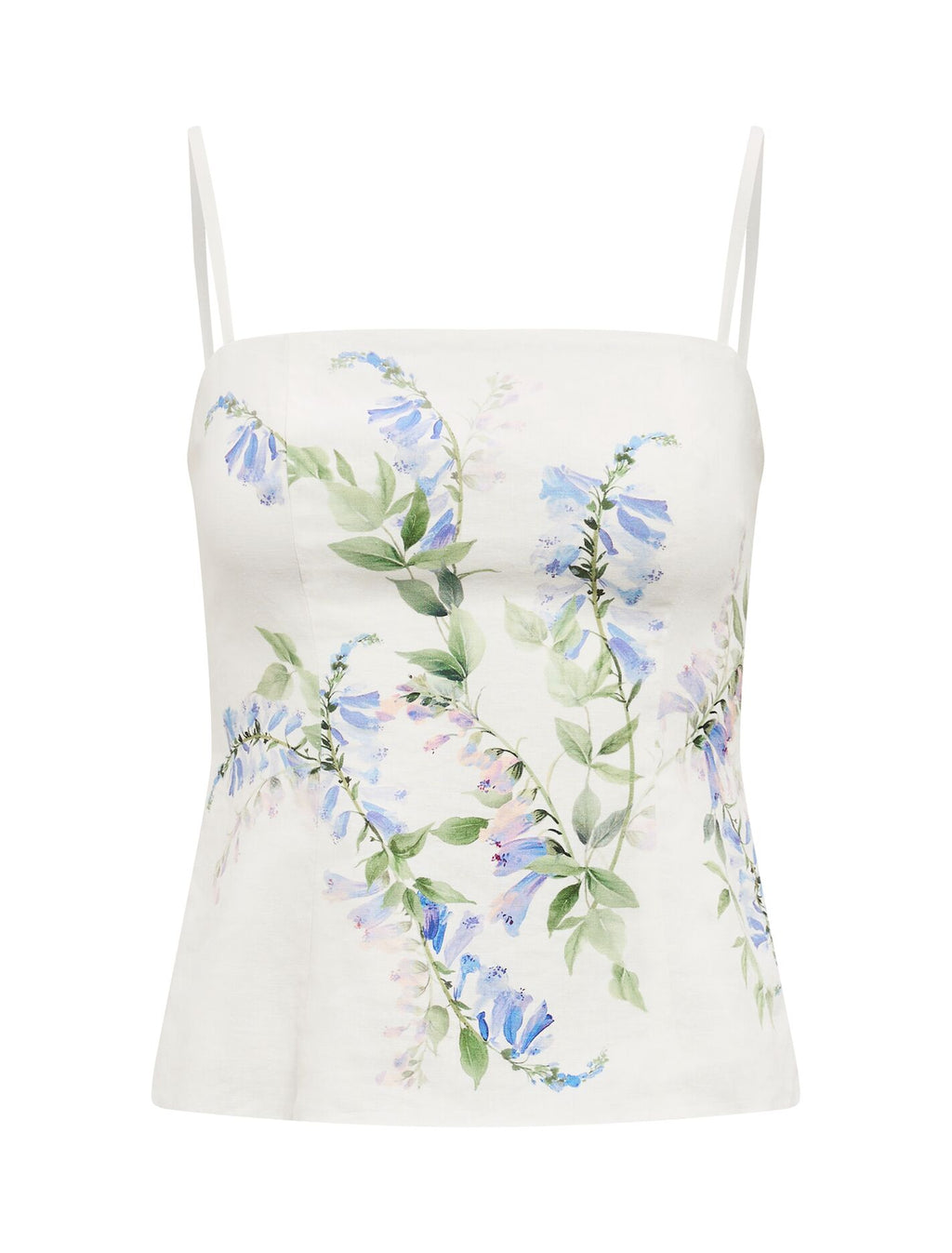 Soleil Placement Print Top