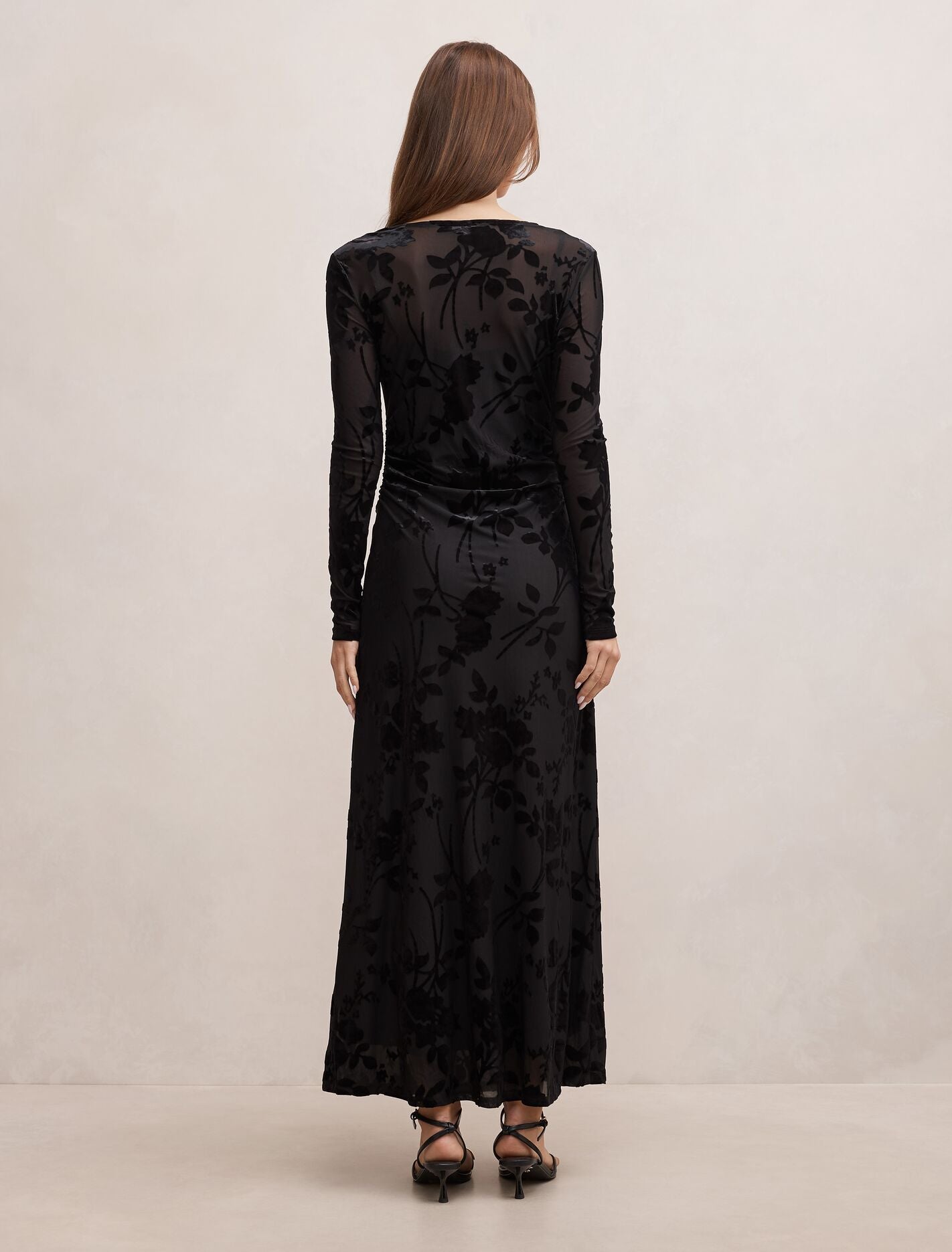 Angelina Mesh Midi Dress