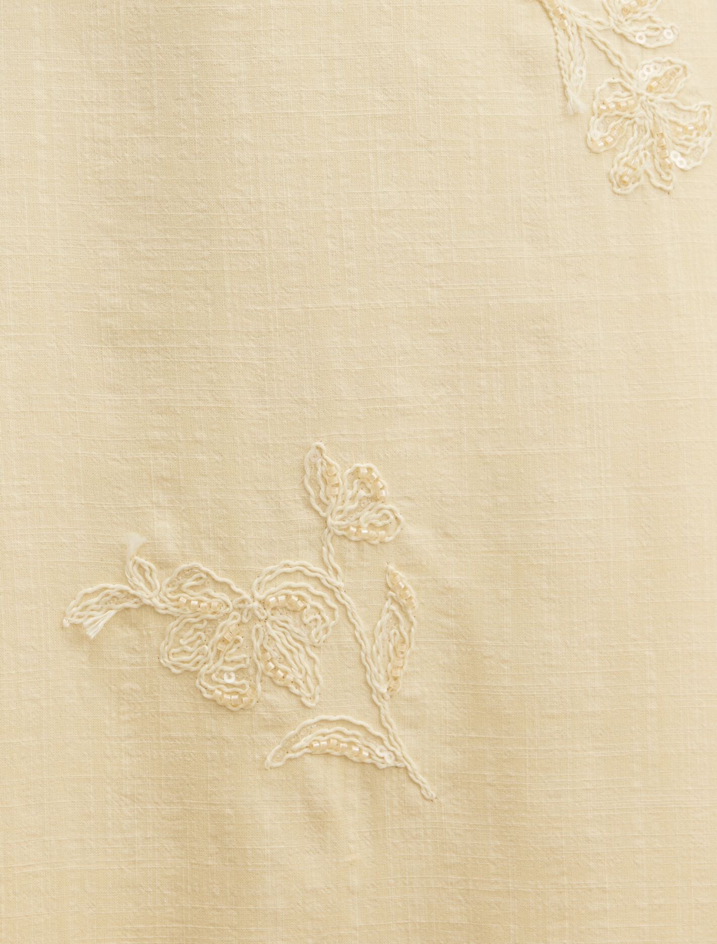 Tiffany Embroidery Sequin Midi Dress