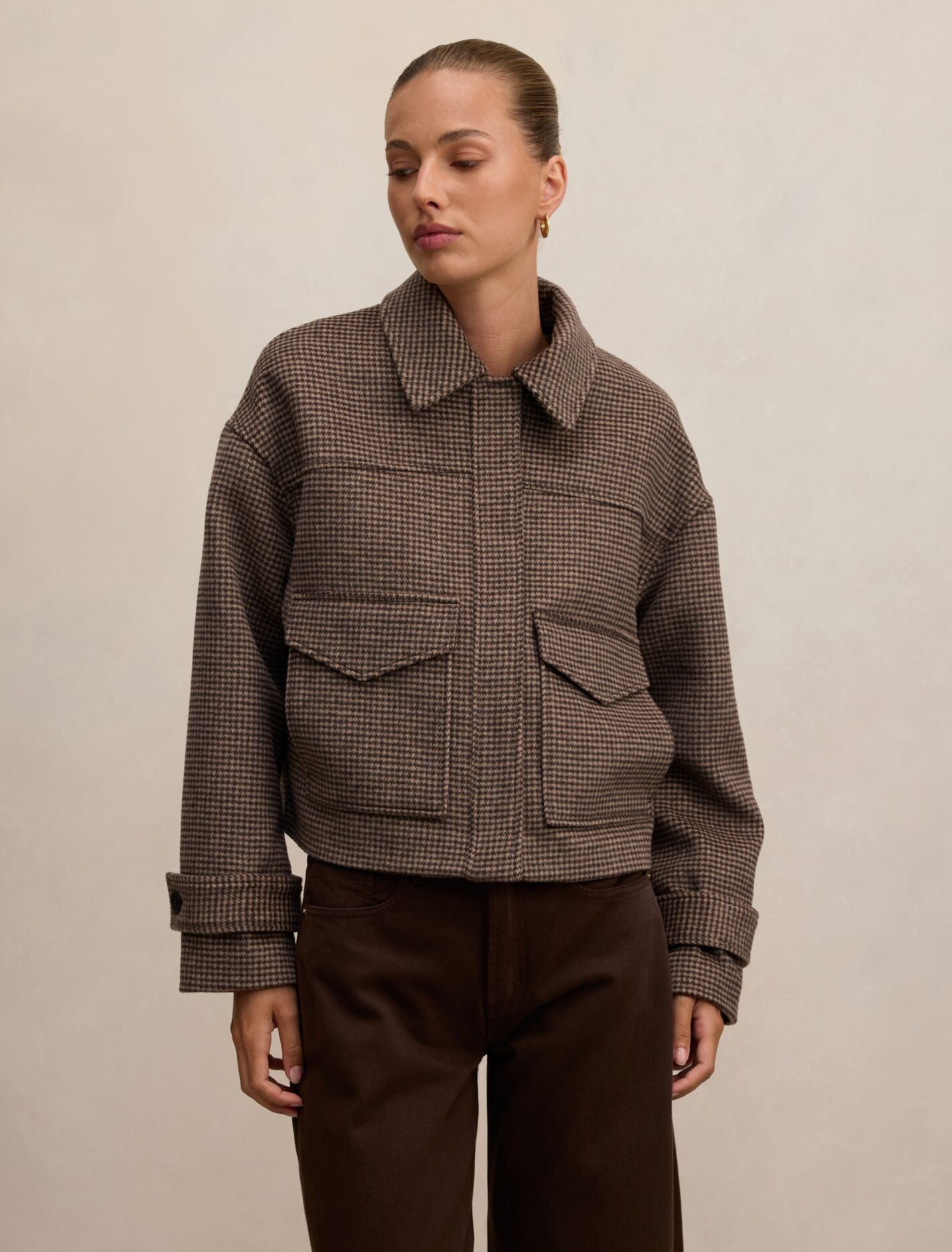 Kaylee Check Jacket
