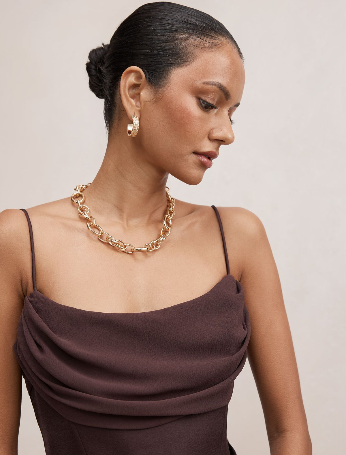 Claudia Petite Corset Maxi Dress
