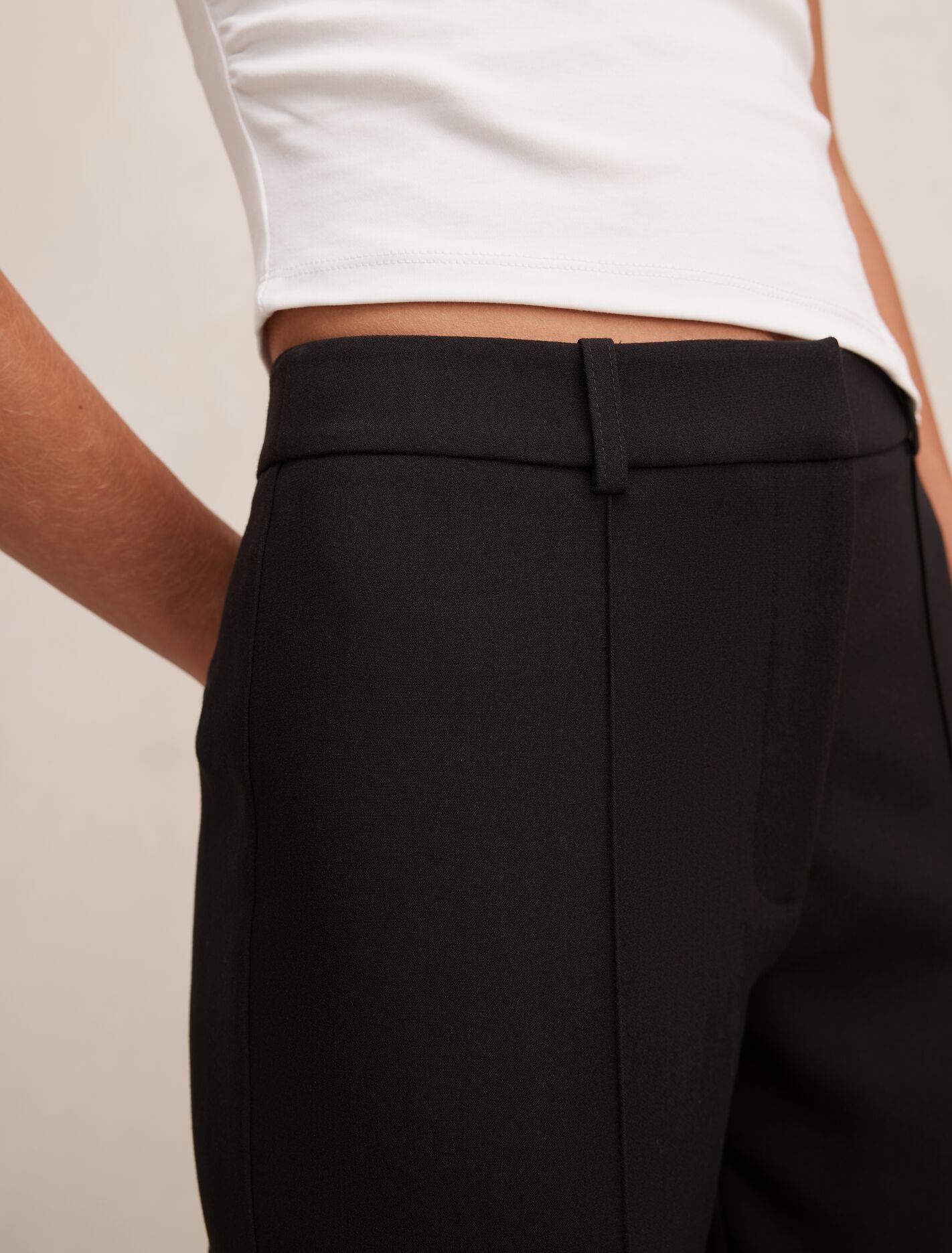 Melanie Pintuck Flare Pant