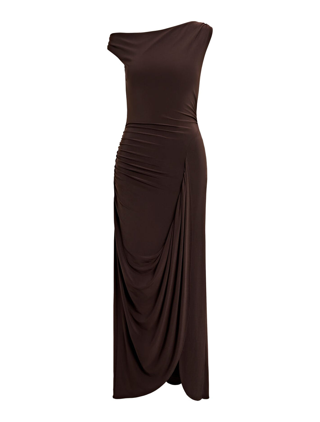 Vicky Asym Jersey Maxi Dress