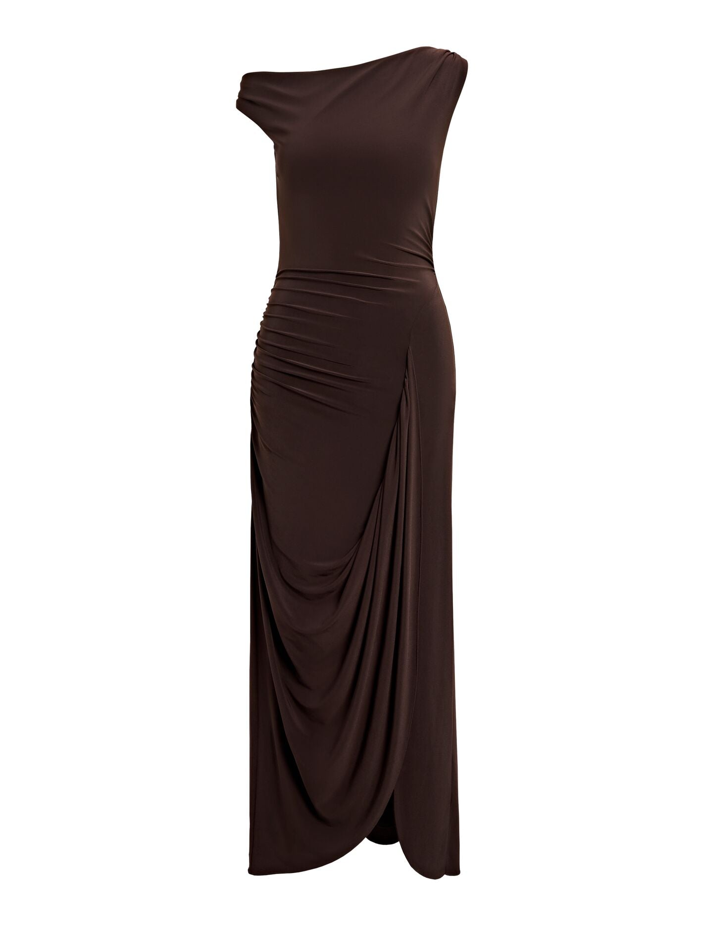 Vicky Asym Jersey Maxi Dress