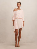 Sammy Tipped Draped Mini Dress