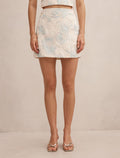 Calliope Embellished Mini Skirt