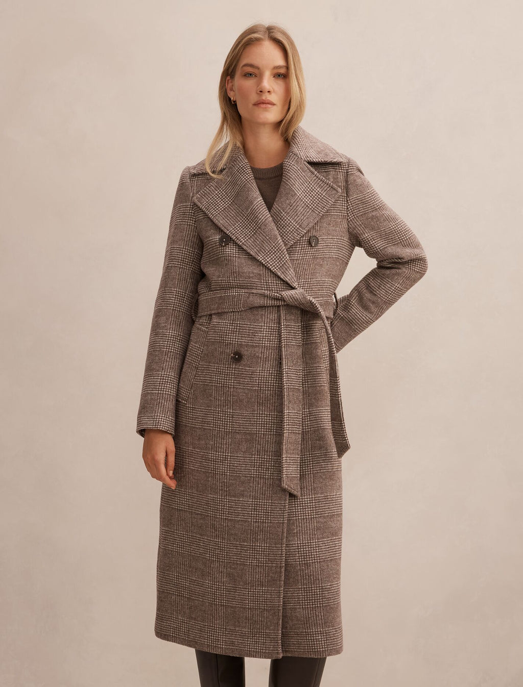 Charlie Check Coat