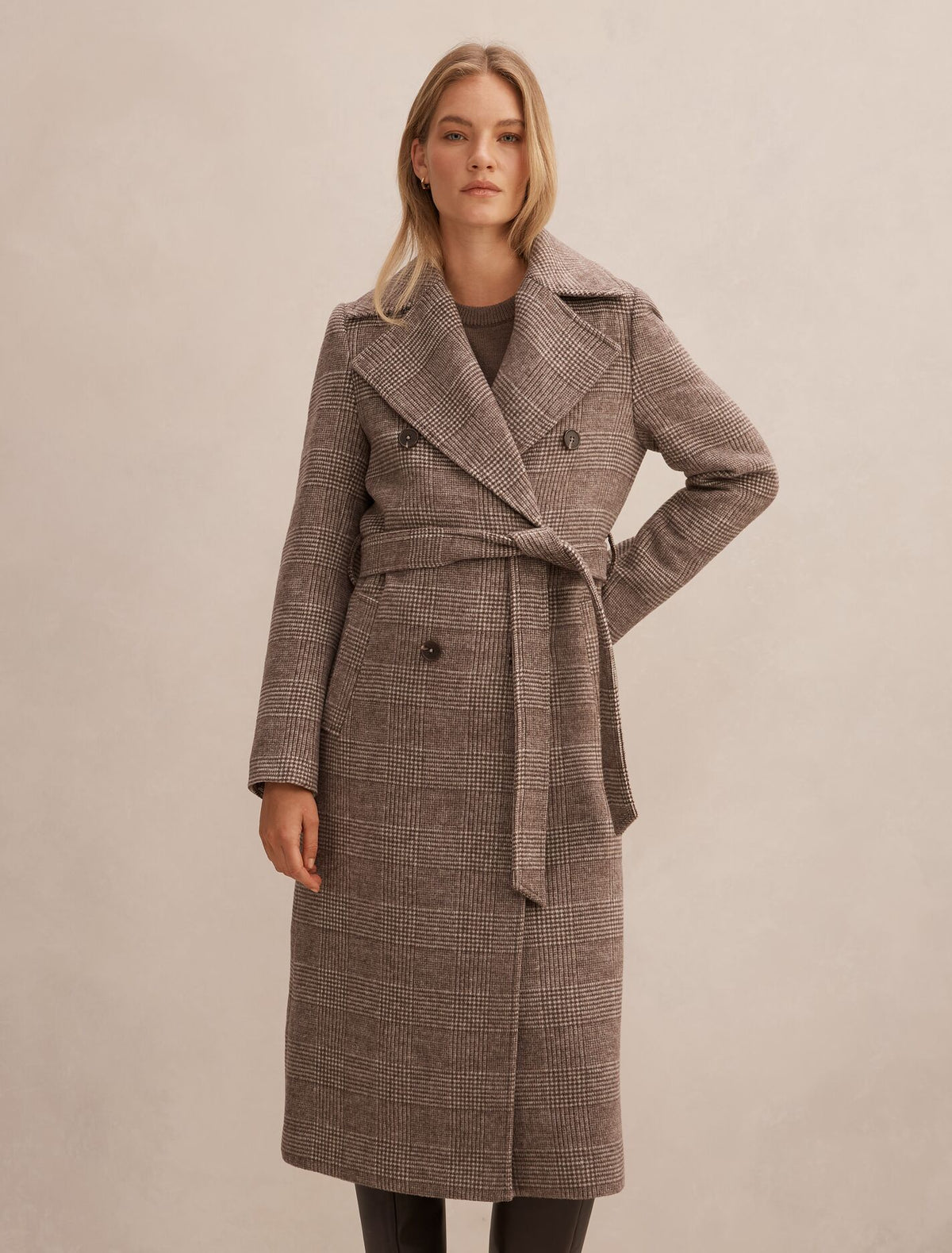 Charlie Check Coat
