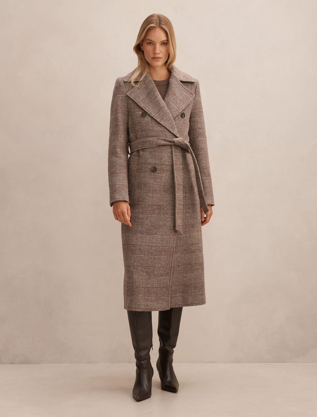 Charlie Check Coat