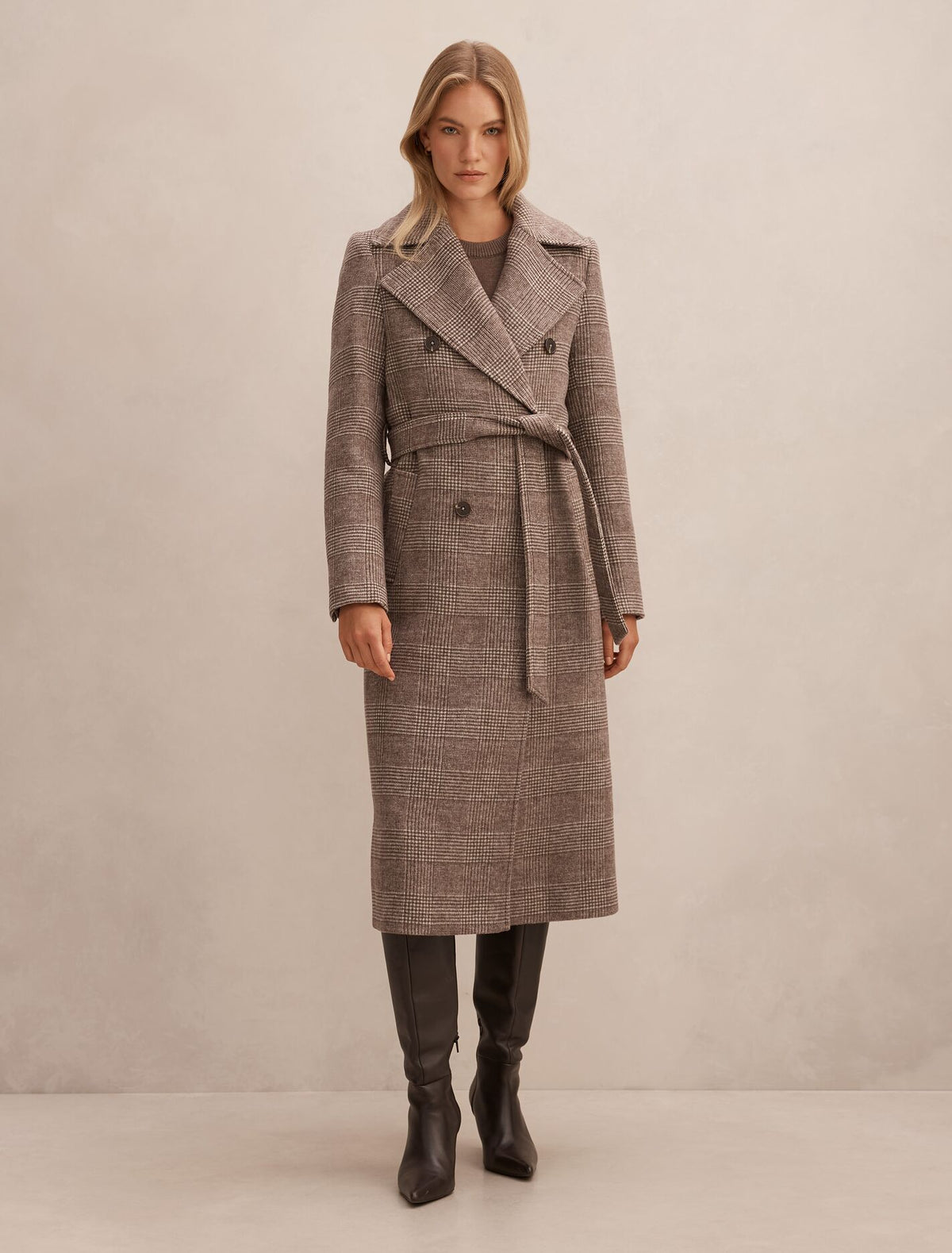 Charlie Check Coat