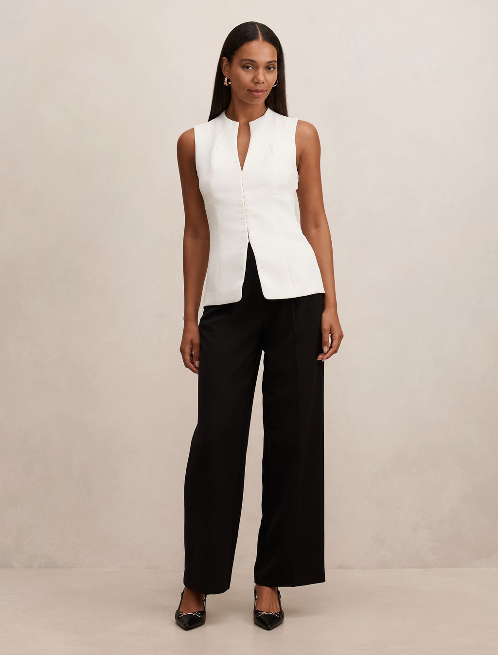 Gabi Tailored Top
