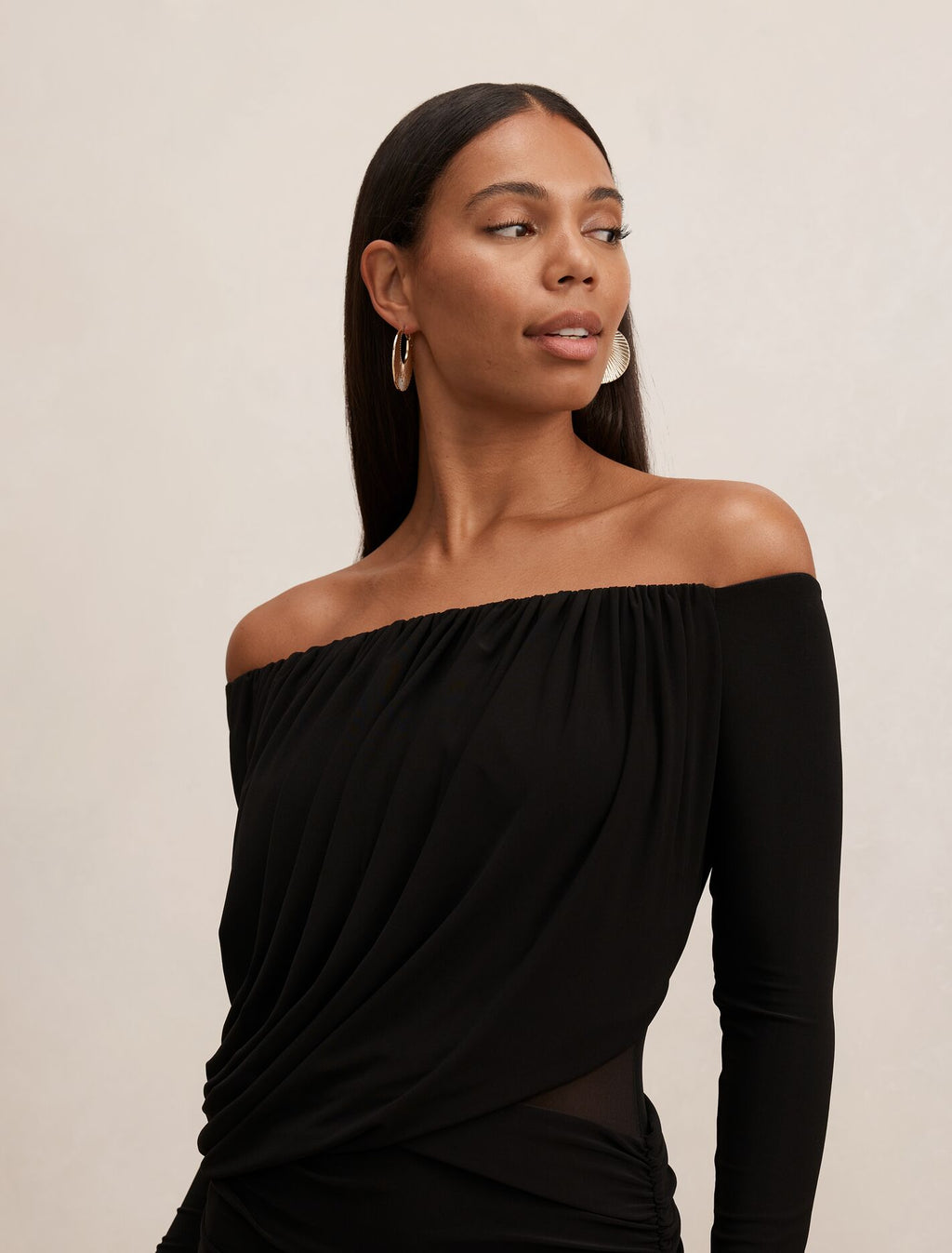 Belinda Bardot Draped Maxi