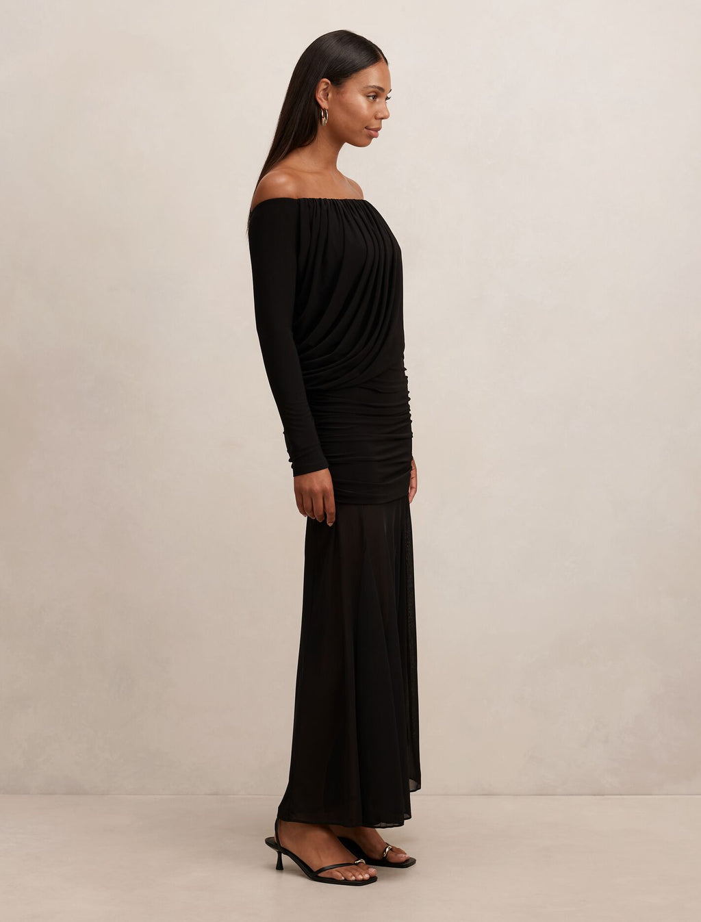 Belinda Bardot Draped Maxi