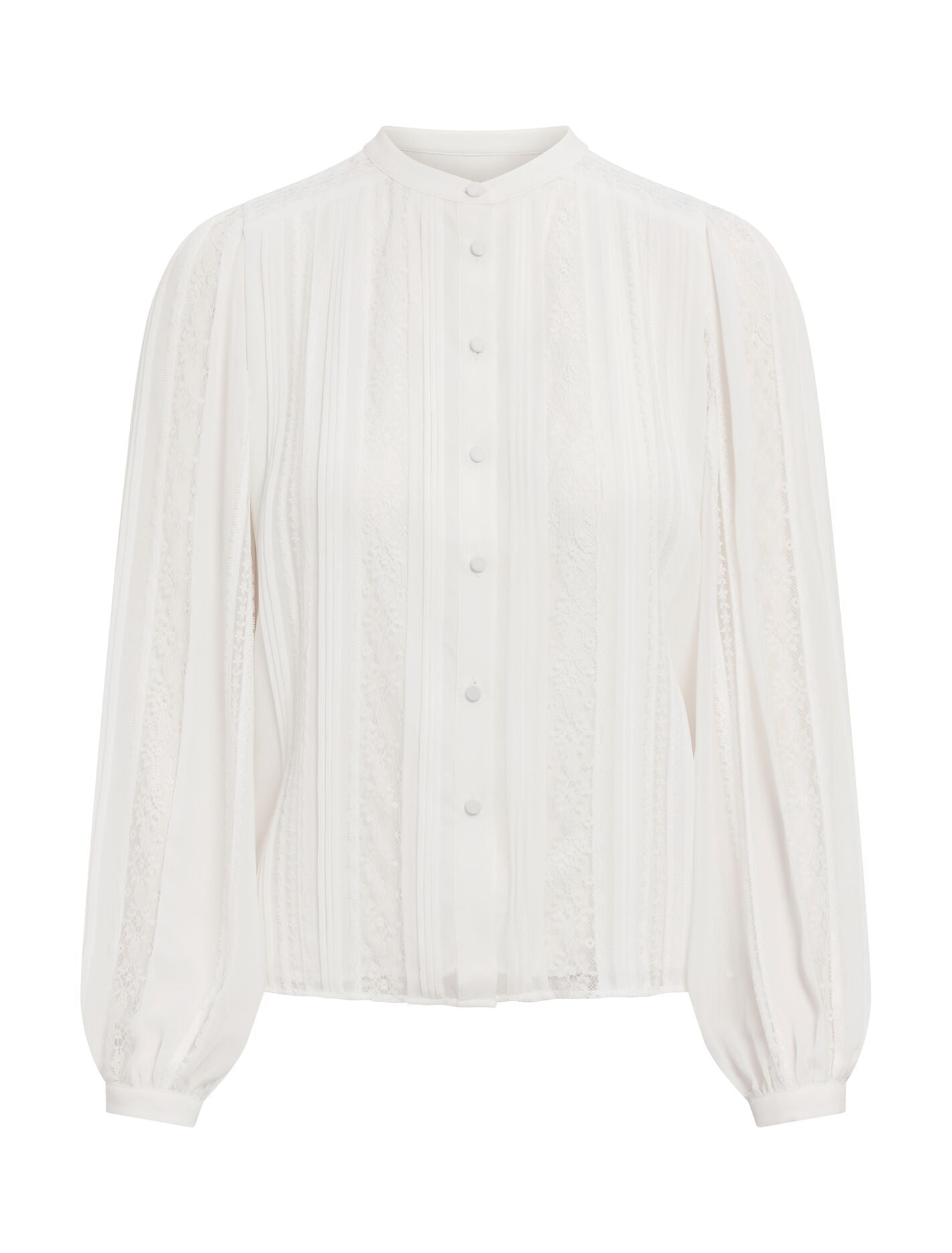 Alexis Lace Trim Blouse