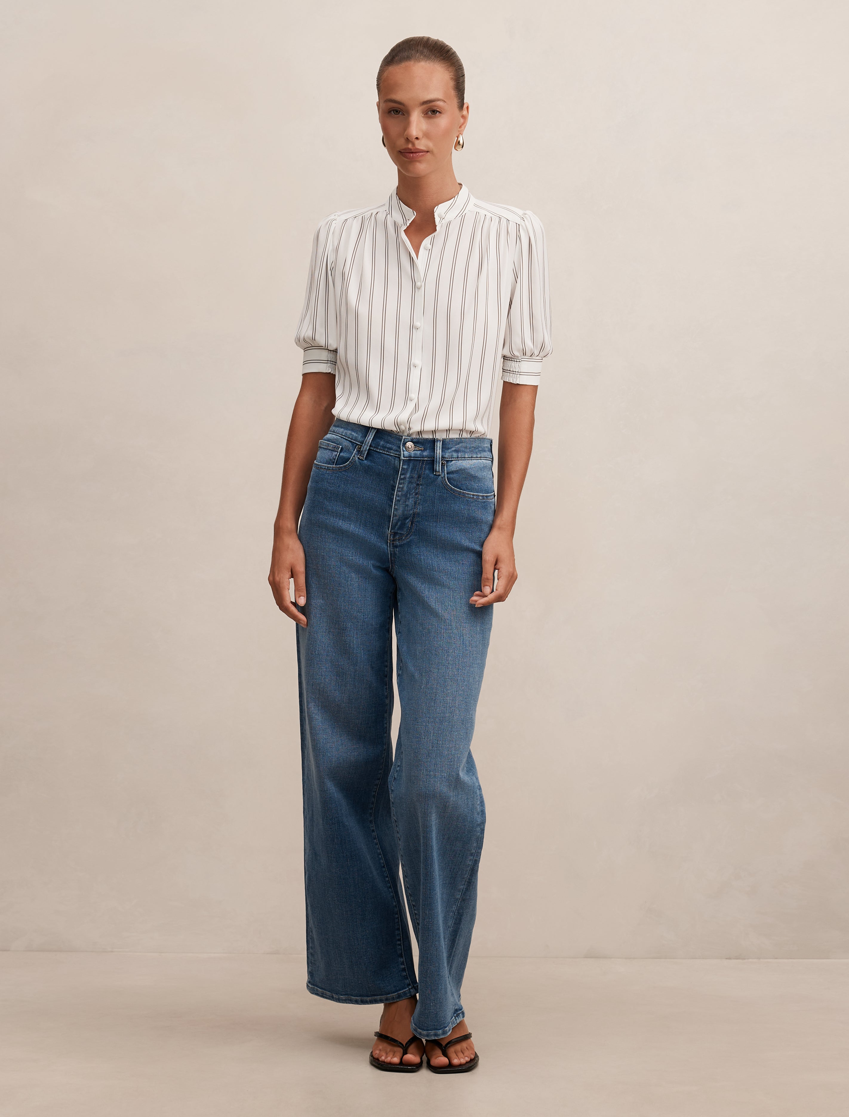 Dorothea Stripe Blouse