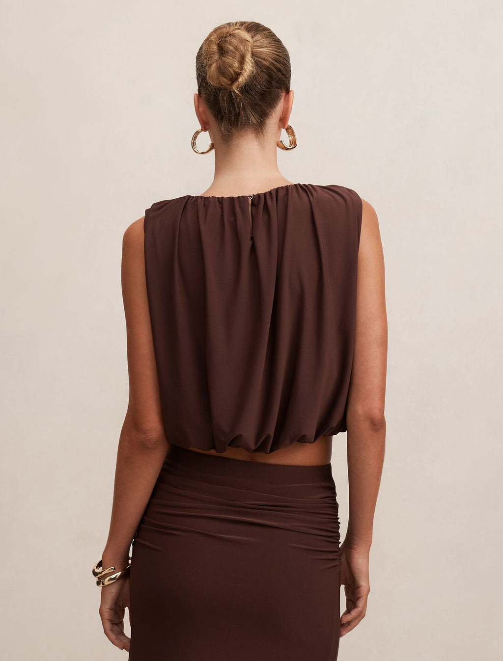 Sutton Sleeveless Bubble top