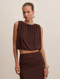 Sutton Sleeveless Bubble top
