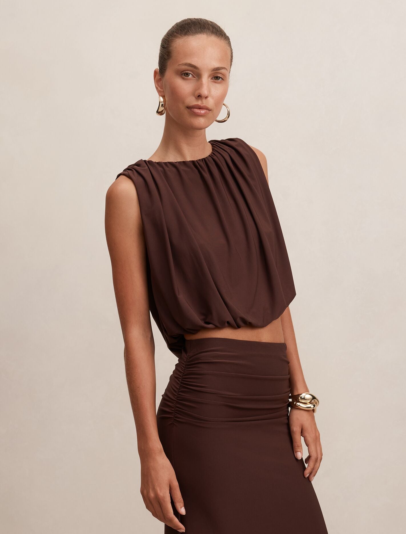 Sutton Sleeveless Bubble top