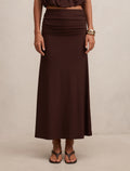 Sutton Flute Maxi skirt