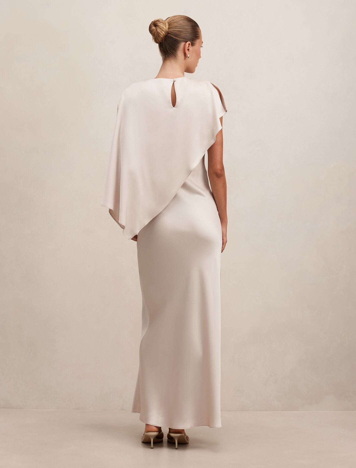 Zinnia Cape Maxi Dress