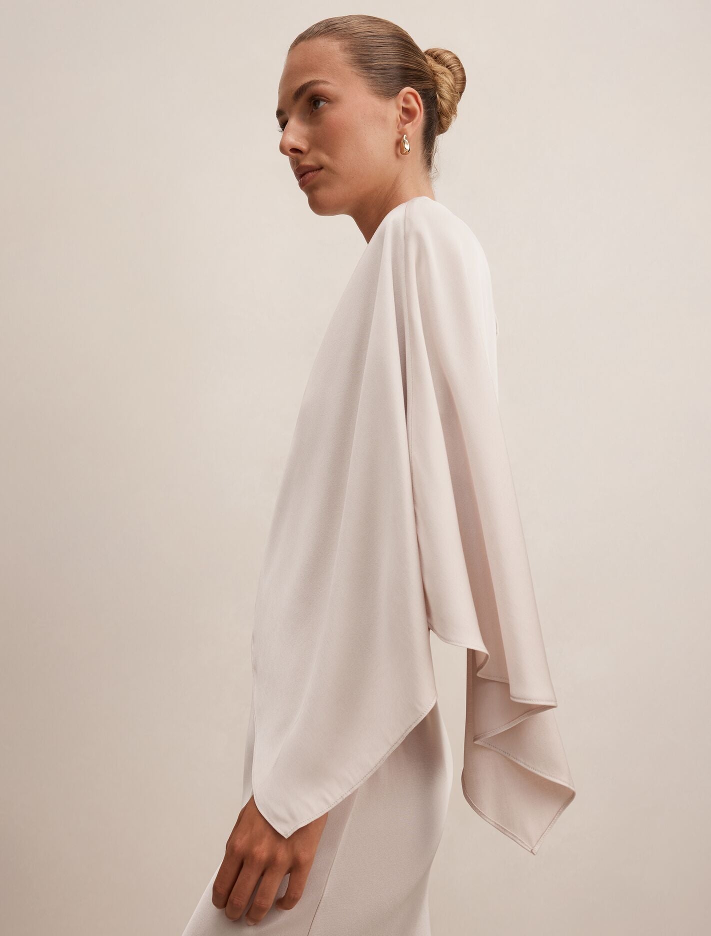 Zinnia Cape Maxi Dress