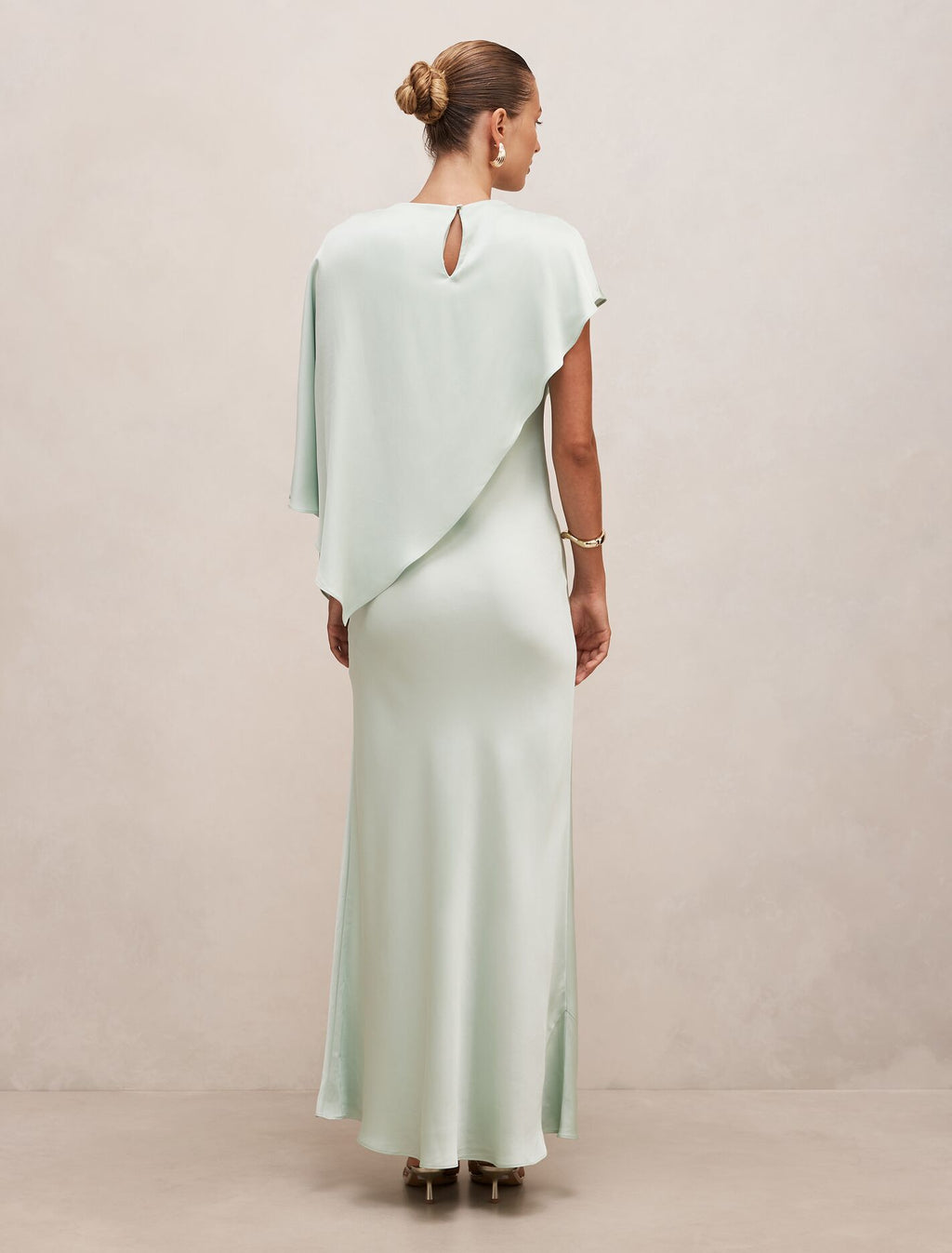 Zinnia Cape Maxi Dress