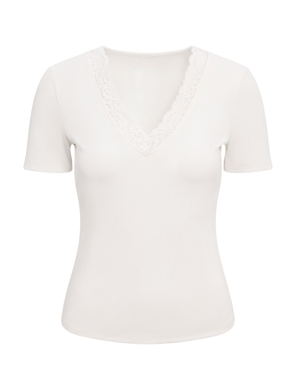 Sienna Lace Trim Tee