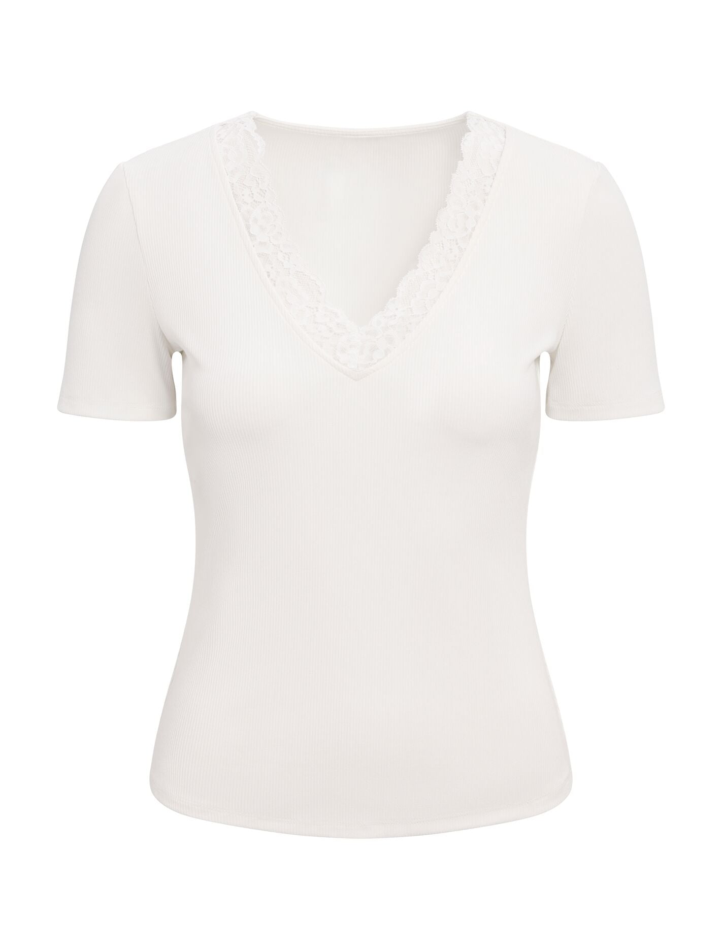 Sienna Lace Trim Tee