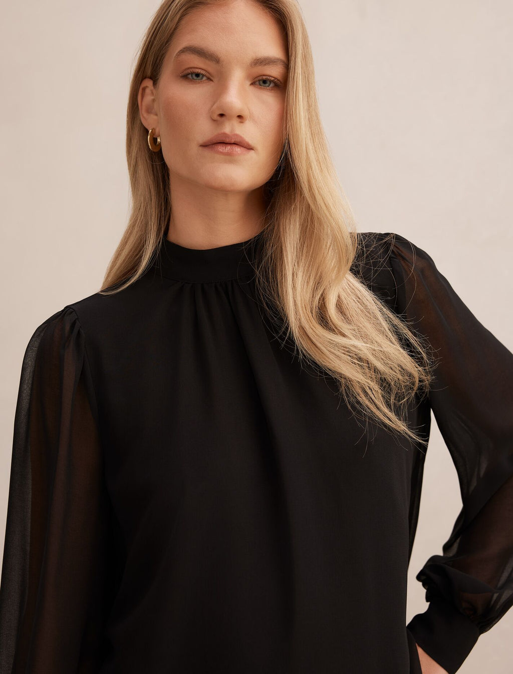 Deja Sheer Blouse