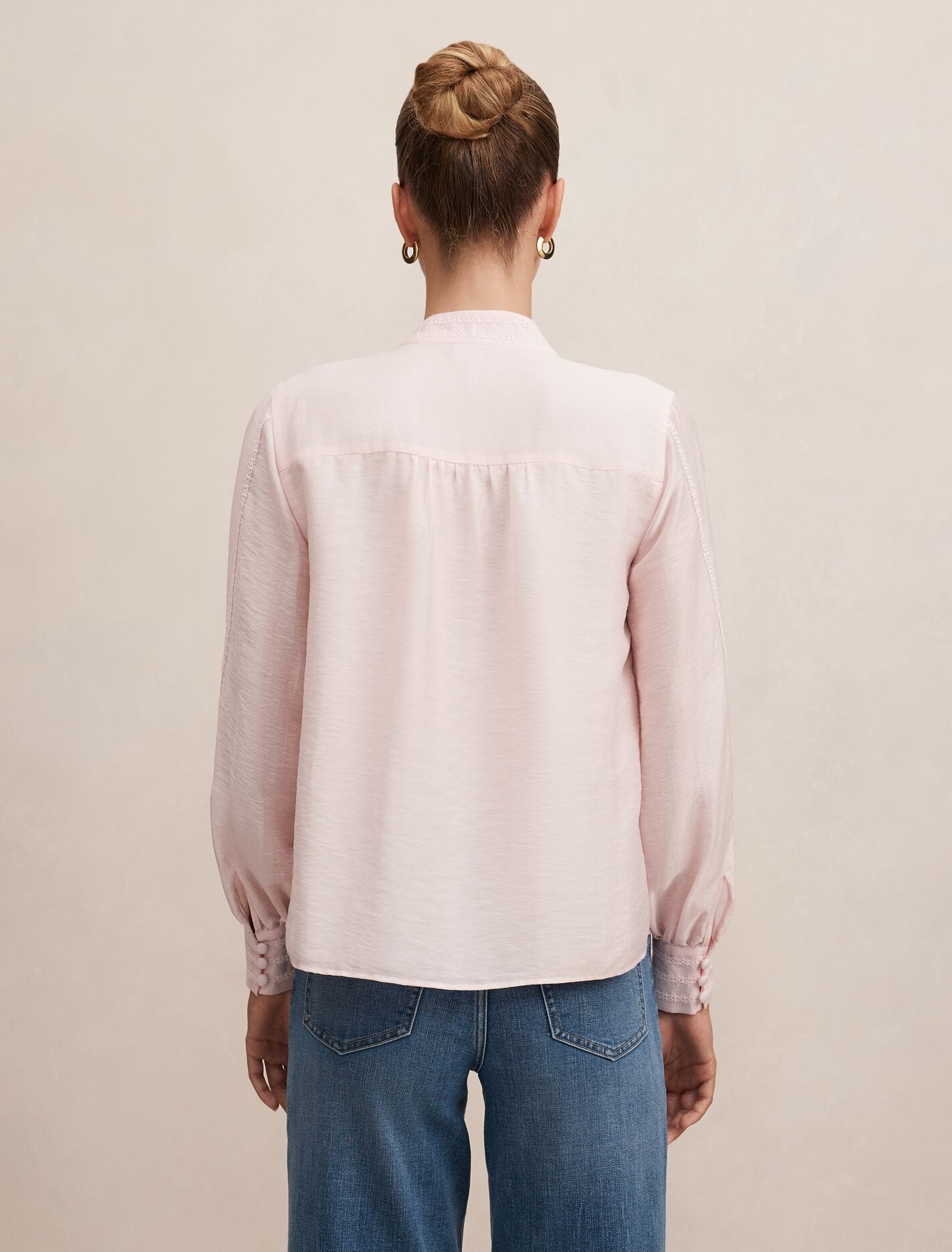 Astra Lace Trim Blouse
