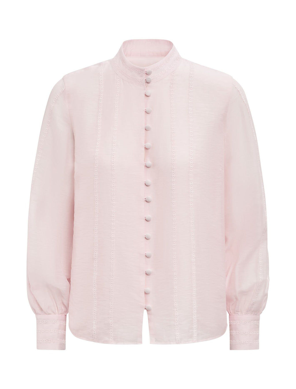 Astra Lace Trim Blouse