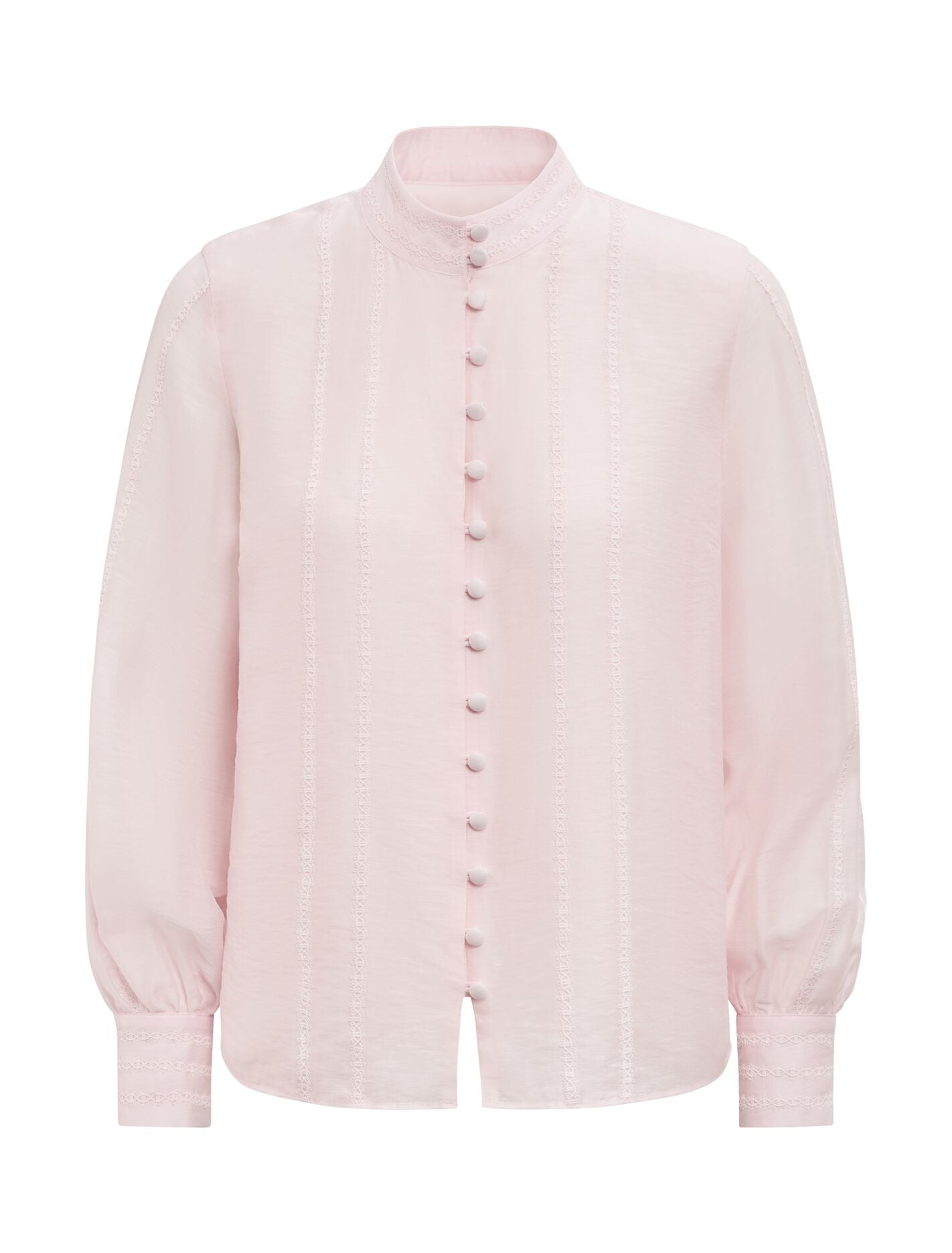 Astra Lace Trim Blouse