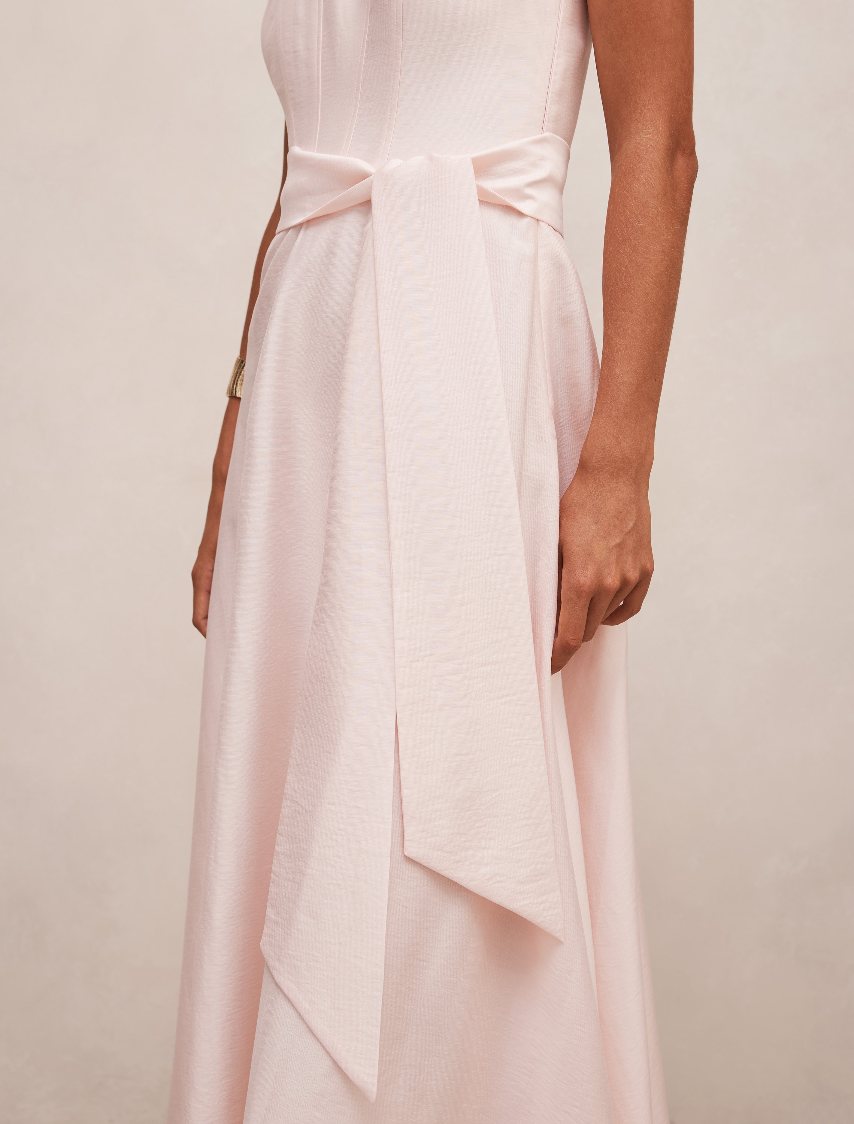 Daniella Strapless Midi Dress