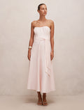 Daniella Strapless Midi Dress